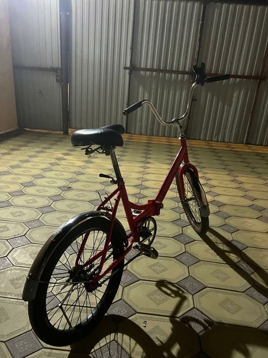 Новый велосипед.