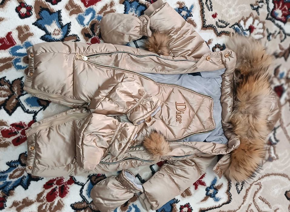 Детский зимний комбинезон