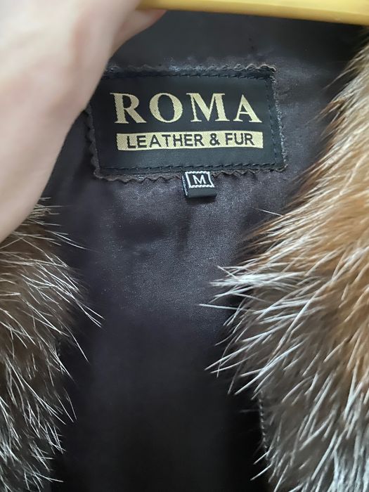Blană de vulpe naturală care se face și vestă