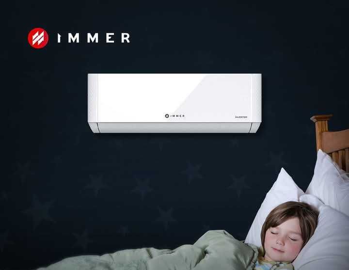 Кондиционер Immer (12) AERO DC INVERTER (R32) Доставка бесплатно