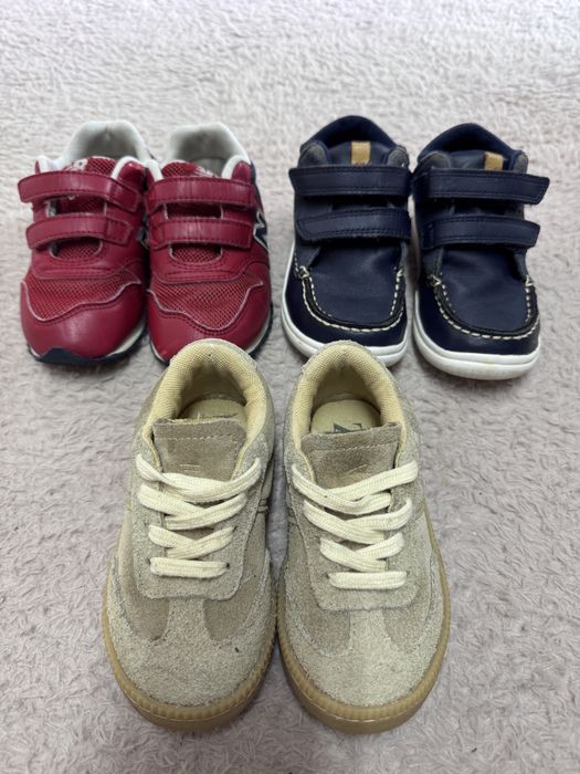 Детски маратоки New balance, кецове Zara и обувки Clarks