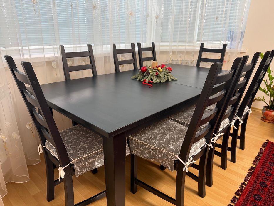 Стол и стулья ИКЕА