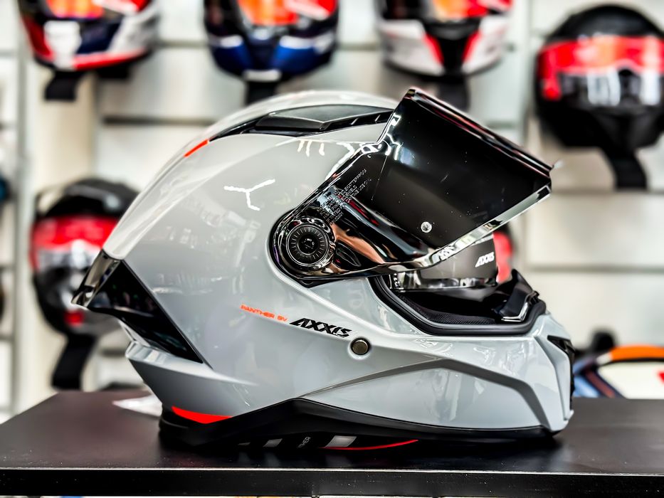 Casca Moto Axxis Panther SV GRI LUCIOS