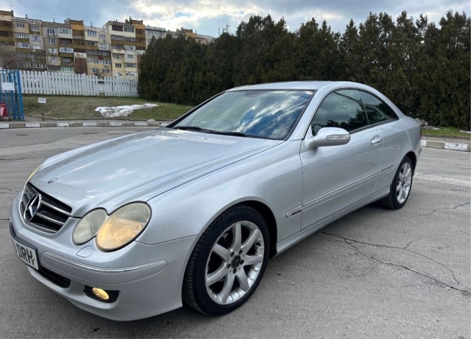 На части! Mercedes CLK220 CDI facelift, автомат, черен кожен салон