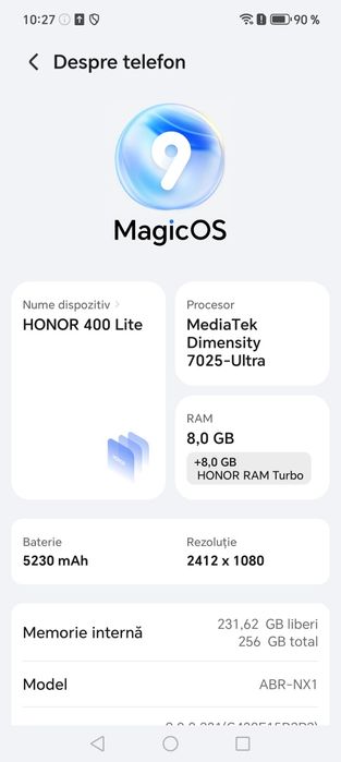 Vând Honor 400 Lite