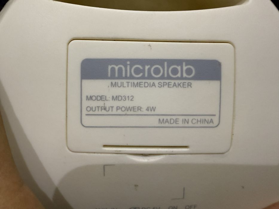* Microlab MD312 портативная колонка оригинал (требуется не большой ре