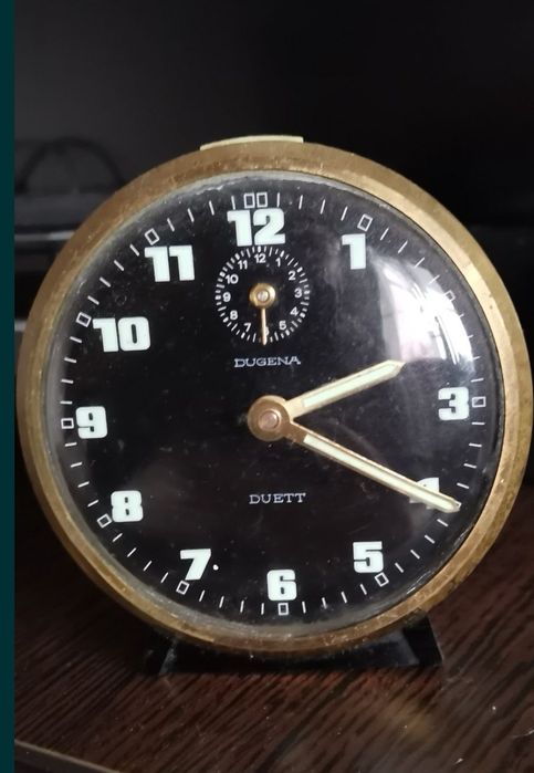 Ceas deșteptător mecanic dugena duett