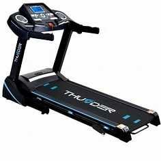 Banda de alergare electrica, Thunder, Icon-Black, viteza maxima 17km/h, maxima suportata 140kg, 12 programe presetate