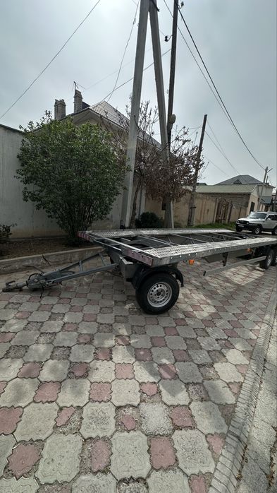 Прицеп лафет на 2 машины