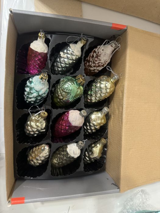 Игрушки елочные ГДР, СССР (листайте фото)