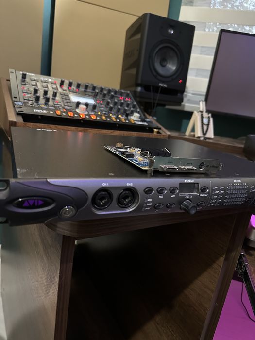 Avid HD Omni interface HD Native pci card