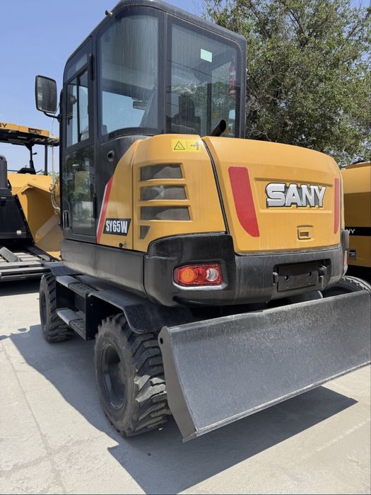 Экскаватор колесный SANY SY65W рассрочка фоизсиз