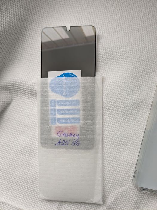 Galaxy A25. Husă+folie sticlă