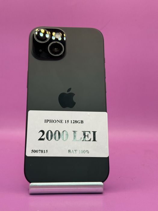 Iphone 15 128gb•amanet matei crangasi•5007