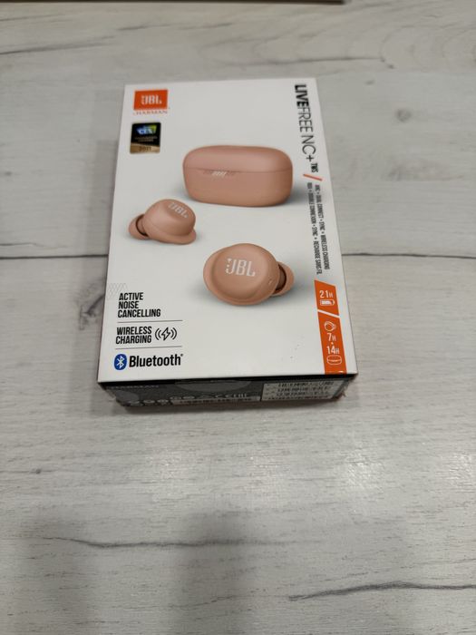 JBL Live Free NC+ TWS розовые