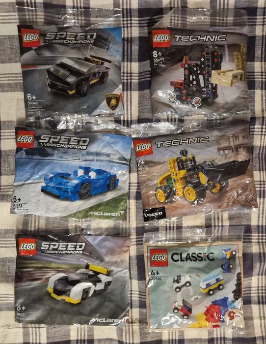 Голям лот от Lego списания и Полибегове