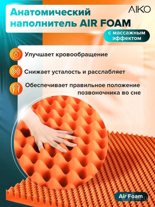 Матрас AIKO Strong ортопедический, пружинный односпальный, двуспальный