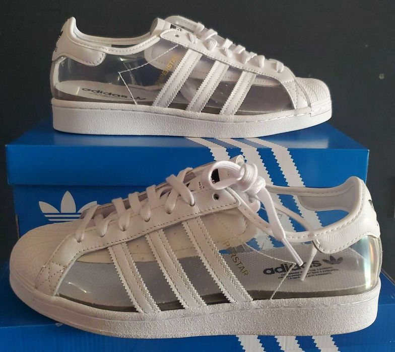 ЧЕРЕН ПЕТЪК Оригинални Унисекс кецове *ADIDAS SUPERSTAR* EU37.5 ,38