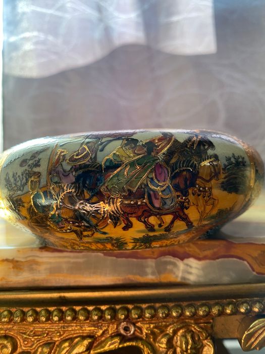 Голям пепелник Японски порцелан SATSUMA