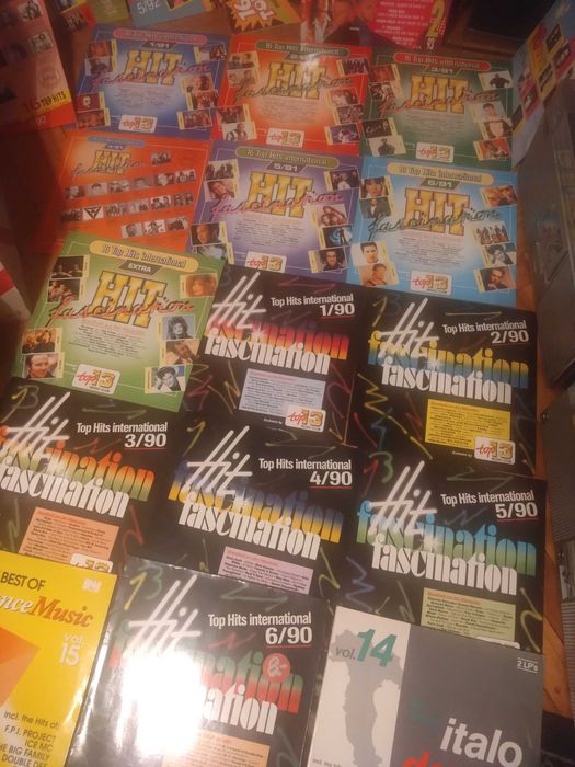 Vinyl-uri top 13 Music Club Hit Fascination 1990-1991 toata colectia