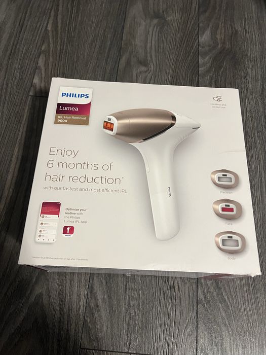 Фотоепилатор IPL Philips Lumea 9000 BRI955/00, SenseIQ, 450000 импулса