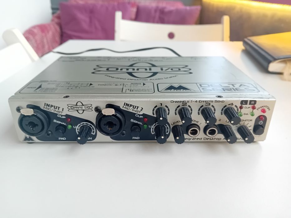 Preamplificator mixer  M-audio OMNI I/O