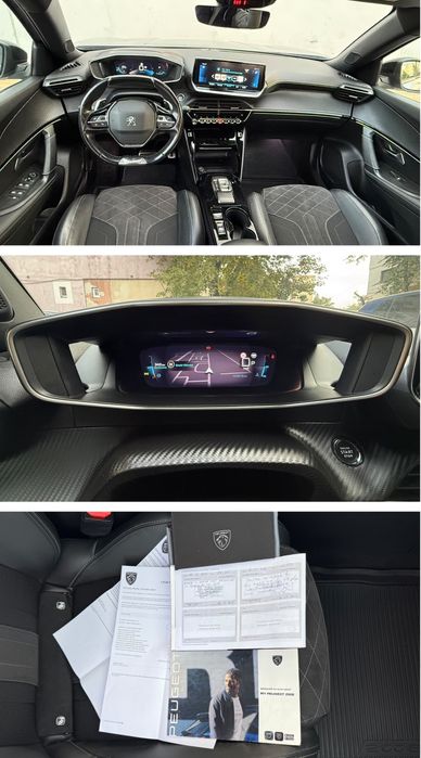Peugeot 2008 GT-Line Exclusive an 2022 (a11a) motor 1.5 HDI 130 cai 140.000 Km Automat 8+1 trepte consum 6L/ 100 km