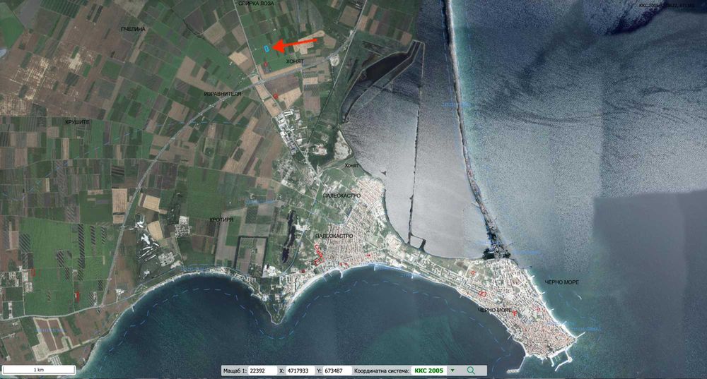 Продава се Парцел в Поморие - 2407 кв.м за 12 €/кв.м - Снимка #3