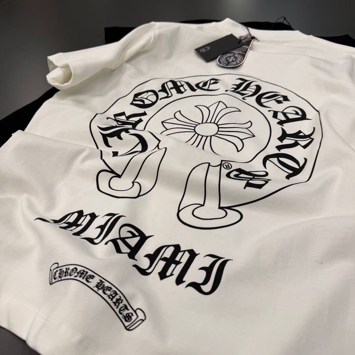 Модерни мъжки тениски CHROME HEARTS – стил, комфорт и перфектна визия за лятото!