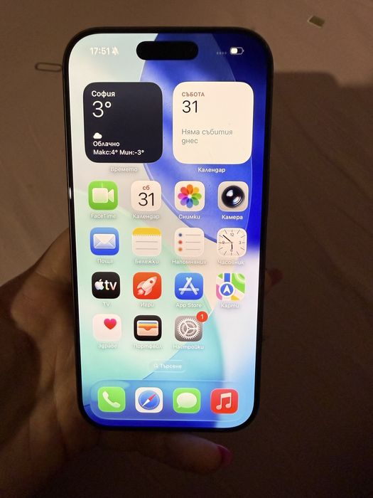 Iphone 17 256GB Капацитет на батерията 100%