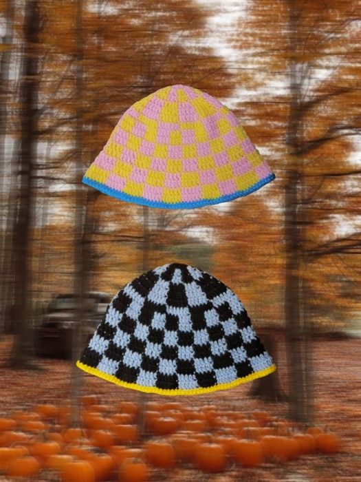 Вязаная панама/ шапка