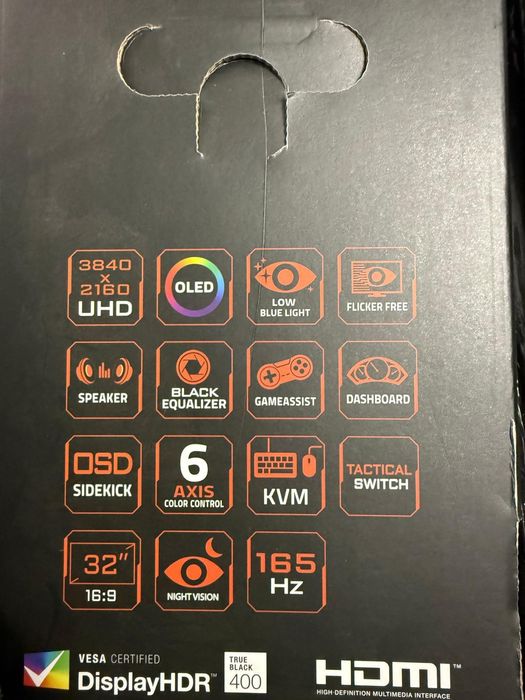 Monitor Gigabyte AORUS fo32u