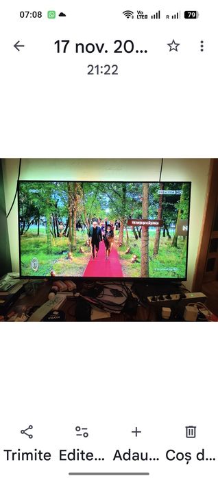 Tv 8K-NeoQLED 165 Samsung Smart nu l am folosit