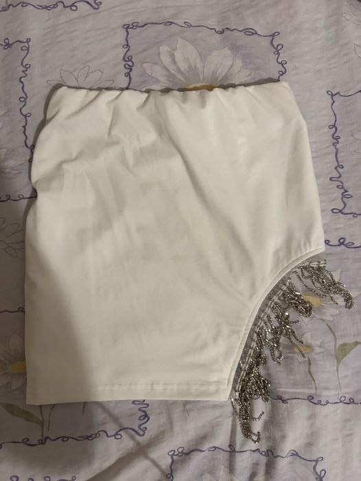 Бял парти комплект