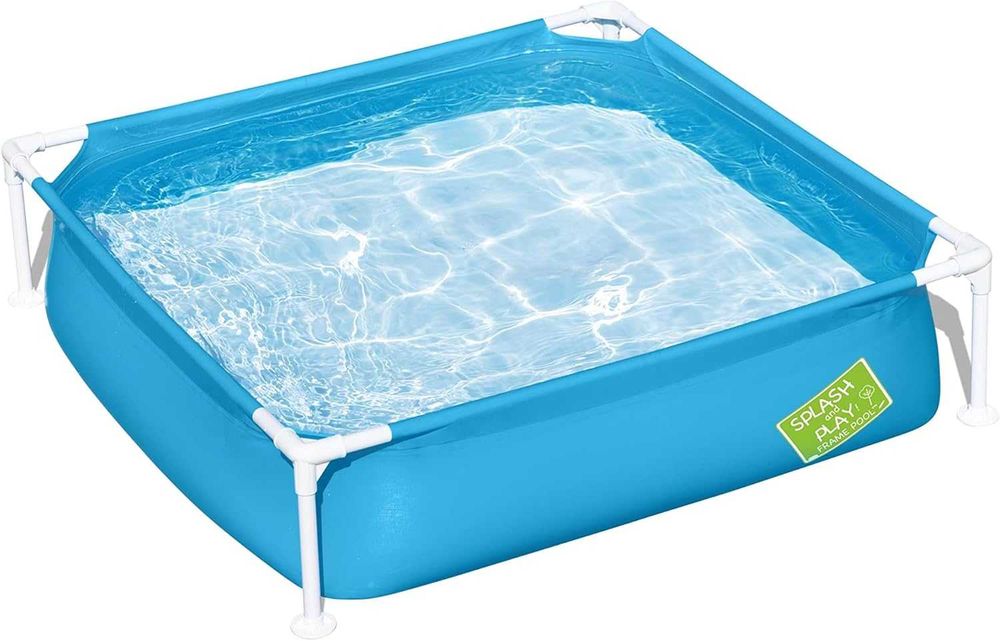 НОВИ! Детски басейн с метална рамка  Bestway 122х122x30.5см