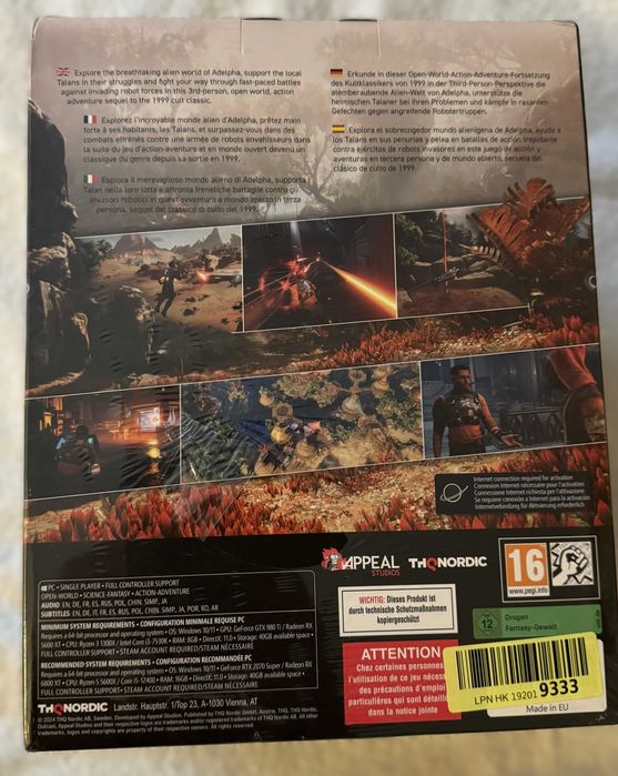 нова Outcast A New Beginning Adelpha Edition за PS5, PC и Xbox One X