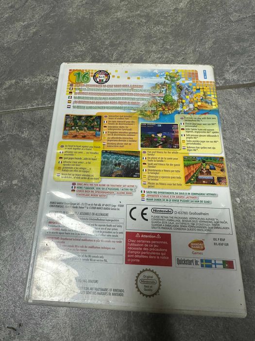 Nintendo Wii  Dance Mat килим + играта Family Trainer