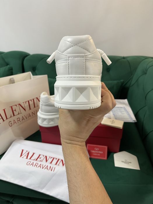 Adidasi Valentino piele naturala 100% Full Box colectie noua Premium