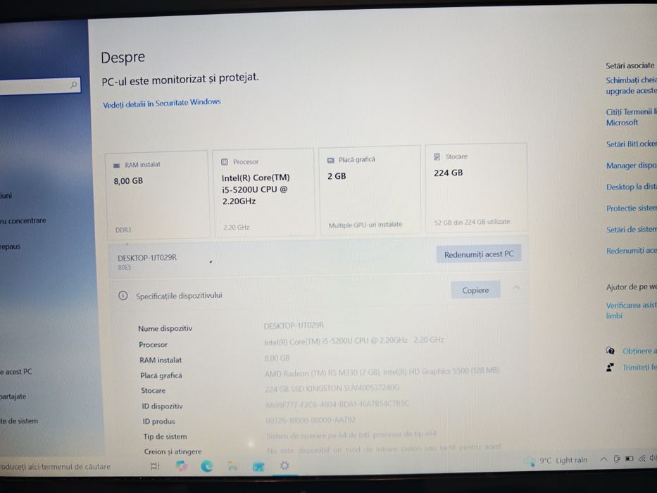 Laptop Lenovo G50-80 | i5-5200U | 8GB RAM | SSD Kingston | Dual Graphics