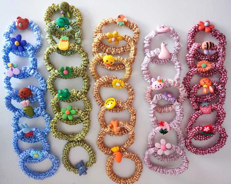 Ластичета (скрънчита) /зайчета и сатенени скрънчи