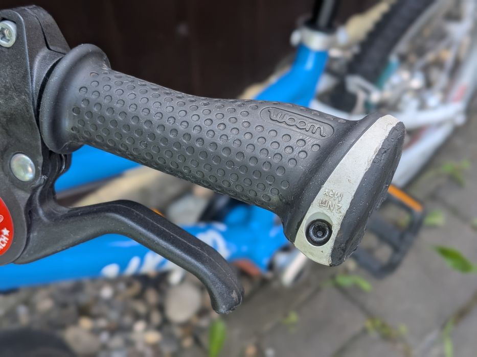 Bicicletă copii Woom 3 Albastră (16 inch) – Cumpărată în 2024