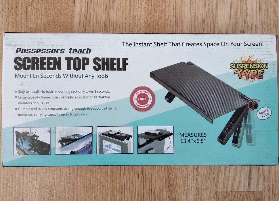 Полка / подставка на ТВ для приставки, ресивера