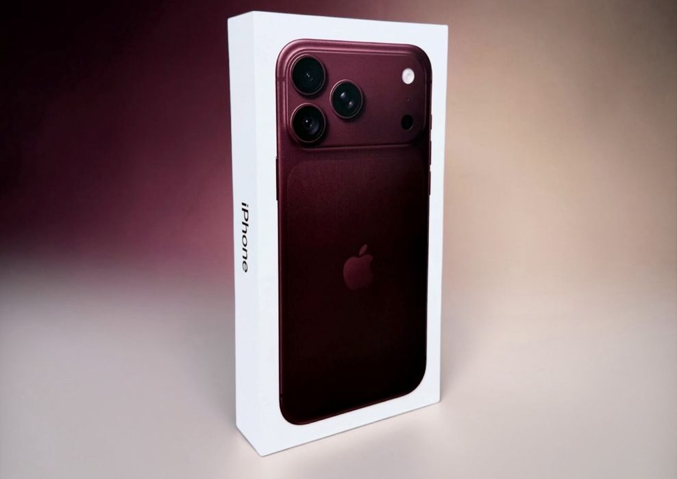 Iphone 18 pro max 256 burgundy