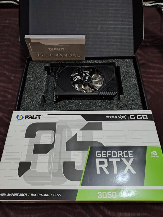 Видеокарта RTX3050 6GB