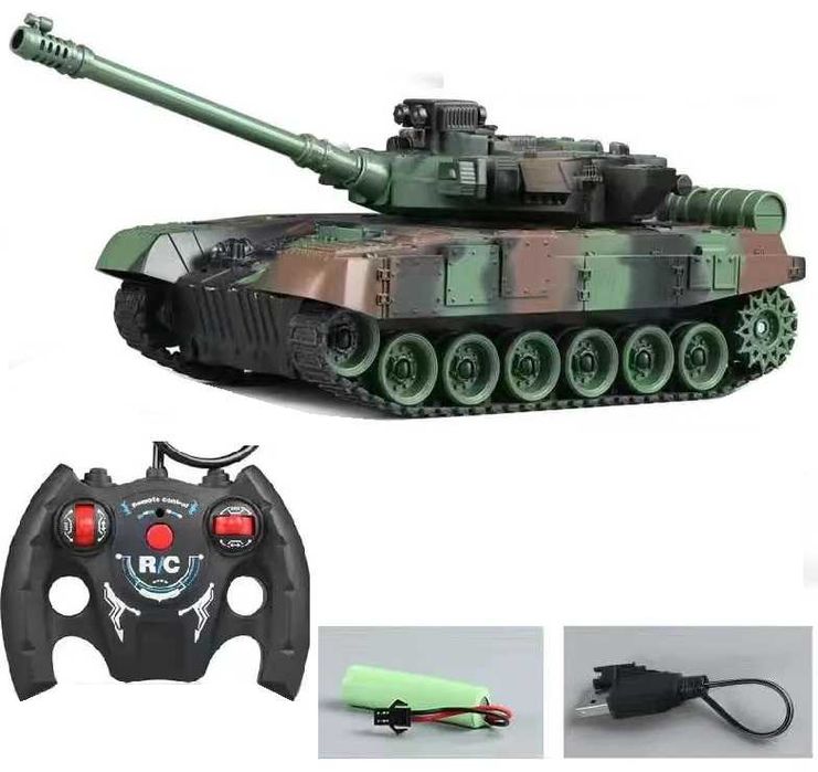 Детски танк с дистанционно, звукови и светлинни ефекти