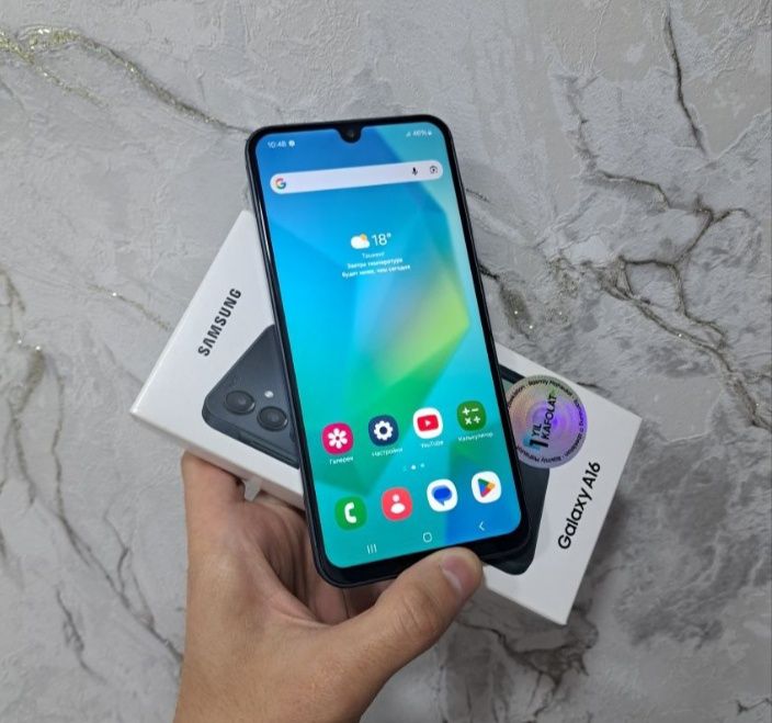 Samsung Galaxy A16 память 6/128gb коробка документ бор