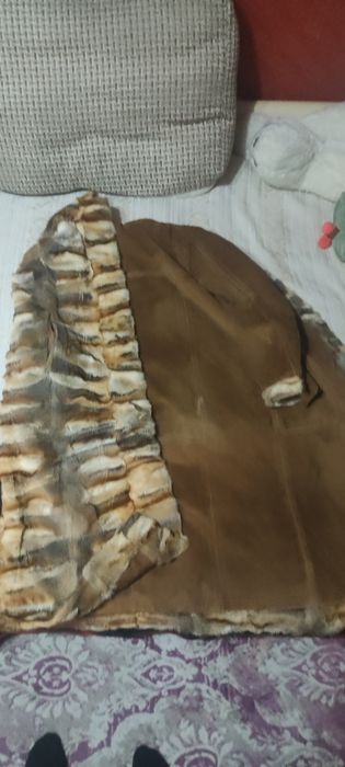 Шуба из белки двухстороняя