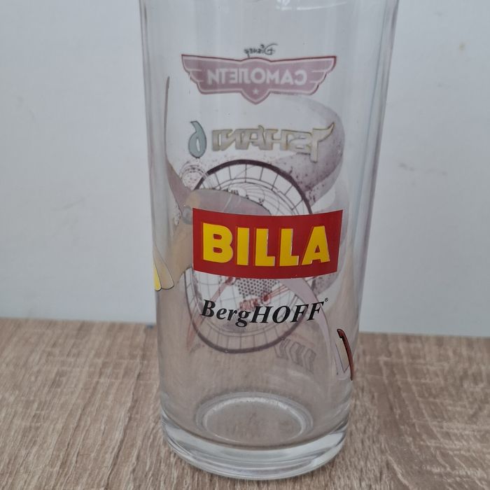 Стъклени чаши самолети Дисни - 250 мл.