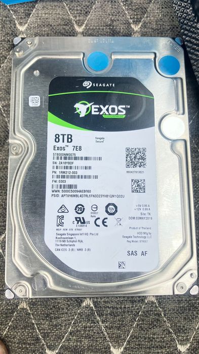 Продам срочно Жесткий диск 8Т