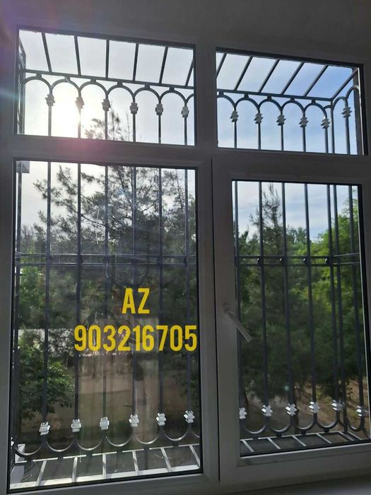 Решётки на окна ,Kovka ограда panjara temir навес козырек rewotka